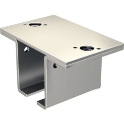 Support enveloppant à visser au plafond pour Rail 35x30 Mantion 3634