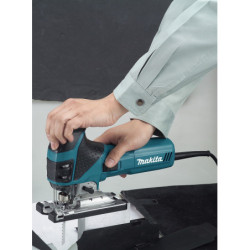 SCIE SAUTEUSE POIGNEE CHAMPIGNON 720W MAKITA 4351FCTJ + COFFRET