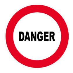 DISQUE 300 mm DANGER