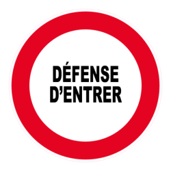 DISQUE 300 mm DEFENSE D ENTRER