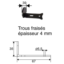 DARDENNE TYPE L A VISSER NOIR