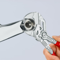 PINCE CLE 250 MM GAINEE PVC CHROME