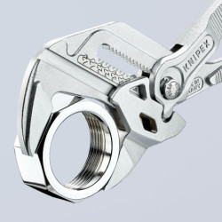 PINCE CLE 250 MM GAINEE PVC CHROME