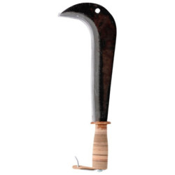 Serpe italienne Manche cuir Long. 28cm