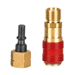 Ensemble racc. rapide + tétine pour manche Ref. 620 et 640