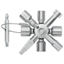 KNIPEX CLE POUR ARMOIRES ''TWINKEY ''