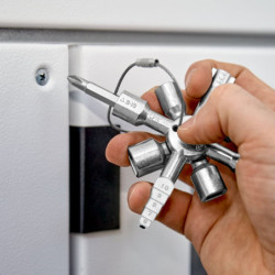 KNIPEX CLE POUR ARMOIRES ''TWINKEY ''