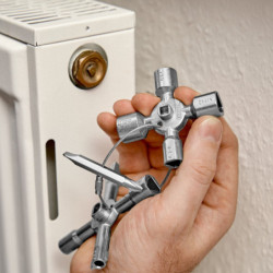 KNIPEX CLE POUR ARMOIRES ''TWINKEY ''