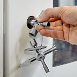 KNIPEX CLE POUR ARMOIRES ''TWINKEY ''