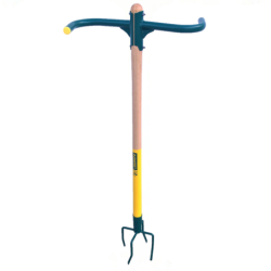 Rotogrif' 4 dents Verte Manche bois certifié PEFC 100%
