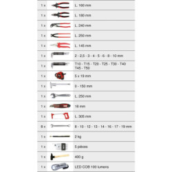 VALISE DE MAINTENANCE ULTIMATE - 130 PCS