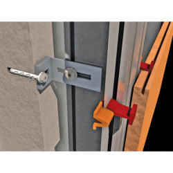 CHEVILLE A VISSER B-LONG XTREM 8x100/50F vis tête fraisée (boite de 50 pcs)