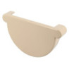 Fond symétrique de gouttière TECHTAN® - Pour gouttière demi-ronde - A coller - LG25 - Sable