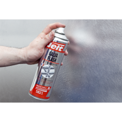 Galvanisation à froid antirouille GALVA FLASH ultra brillant aérosol 650-400ml 005821 Jelt