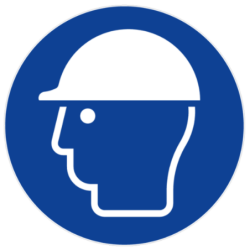 DISQUE 300 mm CASQUE PROTECTION OBLIGATOIRE