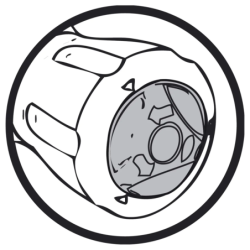 Molette pour coupe-tube inox 16-54mm Blister de 10 pièces