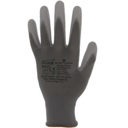 Gant nylon paume enduite polyuréthane gris 3121X