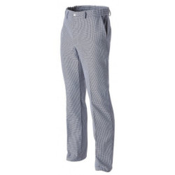 Pantalon de cuisine Premium 100% coton Pied de poule