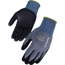 Gant paume enduite mousse nitrile picots 4131A