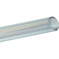 Tuyau souple PVC monocouche Cristal Ø 6x9 mm alimentaire sans phtalate Coupe au mètre