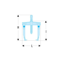 EXTRACTEUR GRIFFES LONGUES + CLE 467.24 OFFERTE U.20BPF