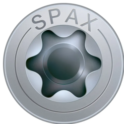 VIS A BOIS SPAX TF TORX T20 5x60mm F.P WIROX (boite 250 pcs)