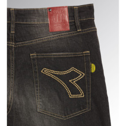 Jeans stretch Stone 5 PKT coton Lavage bleach