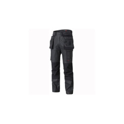 Pantalon multipoches Famous Force Confort Noir denim