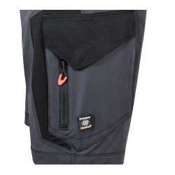 SHORT BORTAN 94% PA 6% STRETCH 250G Anthracite/ Noir