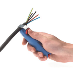 OUTIL À DÉGAINER À LAME PIVOTANTE CROCHUE 28mm 985956PB