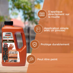 ANTIROUILLE FRAMETO (bidon 500ml)