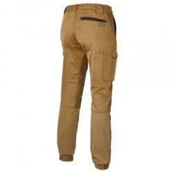 Pantalon jogging Overmax coton polyester 260g Camel