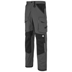 Pantalon genouillères Ruler coton polyester 250g Noir/charcoal