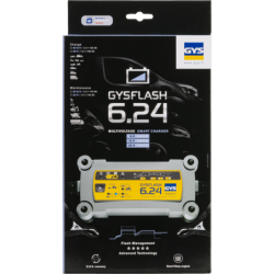 CHARGEUR DE BATTERIE INVERTER 6-12-24V GYSFLASH 6.24