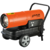 Chauffage air chaud pulsé fioul puissance 30 kw à combustion directe sur roues CF30.3