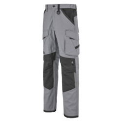 Pantalon genouillères Ruler coton polyester 250g Gris/charcoal