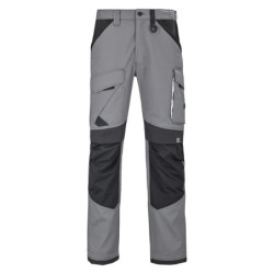 Pantalon genouillères Ruler coton polyester 250g Gris/charcoal