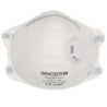 MASQUE USAGE COURT COQUE FFP2 VALVE (Boîte de 10)