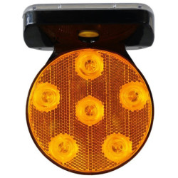 LAMPE DE CHANTIER FLASH SOLAIRE MAGNETIQUE
