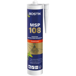Mastic colle polymère MSP 108 Blanc 290ml