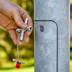 Clé universelle pour armoire de commande 76mm