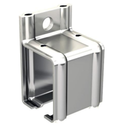 Support enveloppant fixation murale pour rail 35x30 Mantion 3631