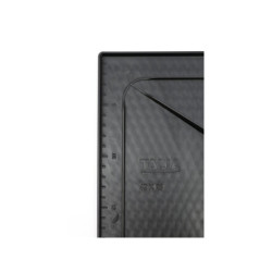 TALOCHE EN PS RECTANGULAIRE NOIRE 34x23cm