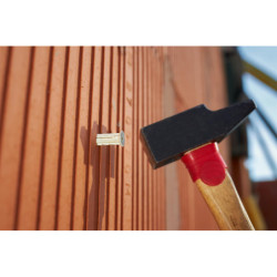 CHEVILLES PLASTIQUE ARPON 6x25mm GRAPPE (boite de 100 pcs)