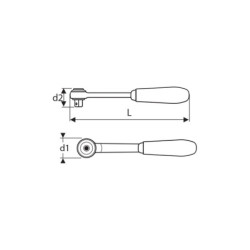CLIQUET 1/4 AVEC VERROUILLAGE EXPERT