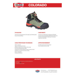 Chaussure haute Colorado S3