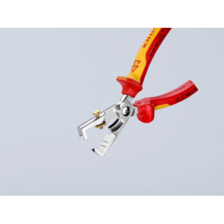 Pince à dénuder et coupe-câble Poignées isolées KNIPEX StriX®