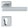 BEQUILLE SUR ROSACES DUBLIN CLE I ALU CHROME SATINE