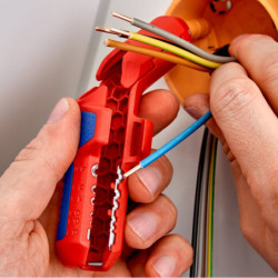 Outil universel à dégainer Version droitier KNIPEX ErgoStrip®
