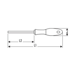 TOURNEVIS PHILLIPS PH0x75mm EXPERT